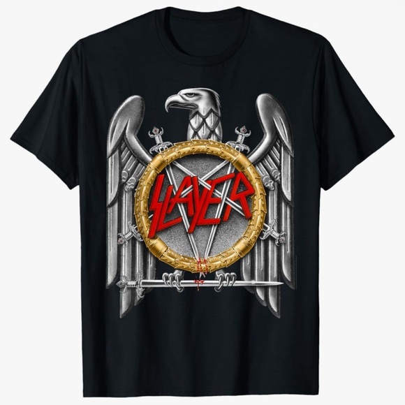 Metal T Shirt Bundle | Slayer M - Ozzy L - Slayer M | Black - Picture 4 of 5